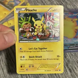 Pokemon TCG Pikachu Promo Holo XY XY95 60 HP Basic Card The Pokemon Company - Image 1