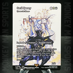 Magic MTG Final Fantasy - Cecil Harvey - FCA R 0018 SHOWCASE MINT - Image 1