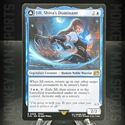 Magic MTG Final Fantasy - Jill, Shiva's Dominant - FIN R 0058 MINT - Image 1