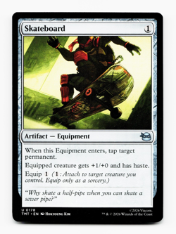 Skateboard X4 [Teenage Mutant Ninja Turtles] TMT Magic MTG PLAYSET - Image 2