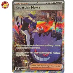 Morty's Conviction SV5s 194/142 SAR Ace Paradox SIR FA Gengar Pokemon Indonesia - Image 1