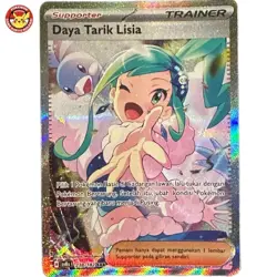 Lisia's Appeal Sv8s 238/182 SAR Stellar Lightning FA SIR Pokemon Indonesia - Image 1