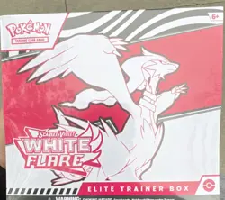 Pokemon TCG Scarlet & Violet White Flare Elite Trainer Box English Reshiram - Image 1
