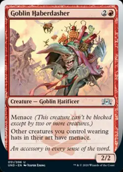 Goblin Haberdasher - Near Mint MTG Unsanctioned - Image 1