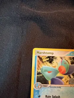 Pokemon Marshtomp 24/100 EX Crystal Guardians Reverse Holo Uncommon 70HP 2006 - Image 4