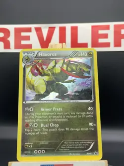 Pokemon TCG - Haxorus - BW57 - Holo Black & White Black Star Promo - HP - Image 2