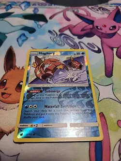 POKEMON MAGIKARP 17/111 REVERSE HOLO CRIMSON INVASION - Image 2