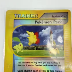 Pokemon TCG Pokemon Park #131/147 Reverse Holo Trainer CCG Aquapolis - Image 2