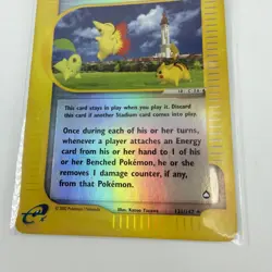 Pokemon TCG Pokemon Park #131/147 Reverse Holo Trainer CCG Aquapolis - Image 3