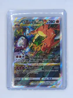 Pokemon TCG Charizard VSTAR SWSH262 Holo Black Star Promo - Image 1