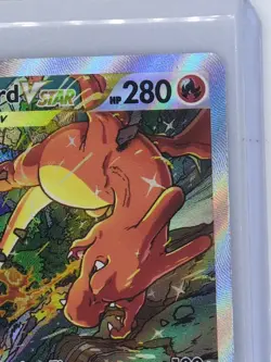 Pokemon TCG Charizard VSTAR SWSH262 Holo Black Star Promo - Image 3