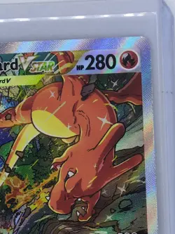Pokemon TCG Charizard VSTAR SWSH262 Holo Black Star Promo - Image 4