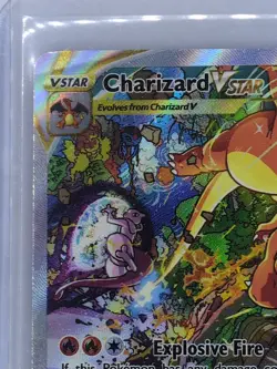 Pokemon TCG Charizard VSTAR SWSH262 Holo Black Star Promo - Image 5