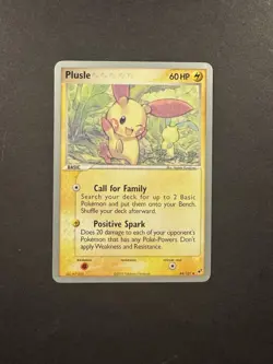 Plusle 44/107 Non-Holo Pokemon TCG World Championship 2006 - Image 1