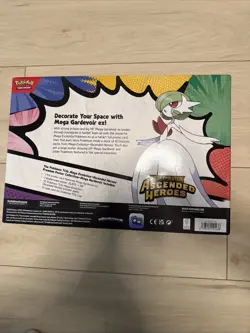 Pokemon TCG: Mega Gardener EX Ascended Heroes Premium Poster Collection SEALED - Image 2