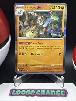 2026 Pokemon - Perfect Order - Deck Excl. HOLO stamped promo Barbaracle #65 - Image 1