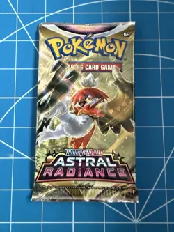 Pokemon TCG Astral Radiance Booster Pack Random art Work 820650850233 - Image 1