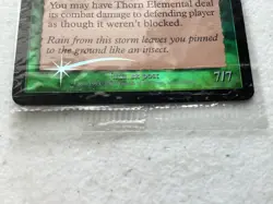 MTG Magic the Gathering Thorn Elemental 273/350 7th Edition Foil Sealed NM 2001 - Image 5