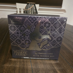 Pokemon Center Scarlet & Violet Paldean Fates Elite Trainer Box Mimikyu - Image 1