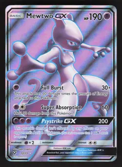 Mewtwo GX 72/73 Pokemon TCG Shining Legends NM - Image 1