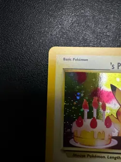 Pokemon Birthday Pikachu holofoil Black Star promo #24 - Image 3
