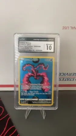 CGC 10 GEM MINT Galarian Moltres SWSH284 Sword & Shield Promo Holo Pokemon - Image 1
