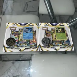 Pokemon Brilliant Stars - 3-Pack Blister Set Leafeon & Glaceon Promo NEW/SEALED! - Image 1