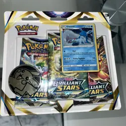 Pokemon Brilliant Stars - 3-Pack Blister Set Leafeon & Glaceon Promo NEW/SEALED! - Image 3