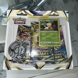 Pokemon Brilliant Stars - 3-Pack Blister Set Leafeon & Glaceon Promo NEW/SEALED! - Image 4