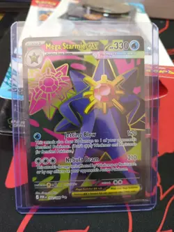 Pokemon TCG Mega Starmie ex 102/88 Perfect Order Ultra Rare - NM - Image 1