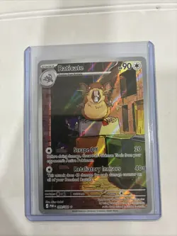 Pokemon 2026 Perfect Order Raticate #099/088 Illustration Rare NM - Image 1