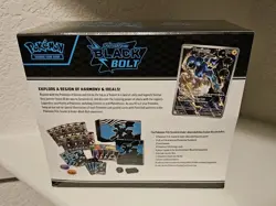 Pokemon TCG Black Bolt Elite Trainer Box Scarlet & Violet New Factory Sealed - Image 3