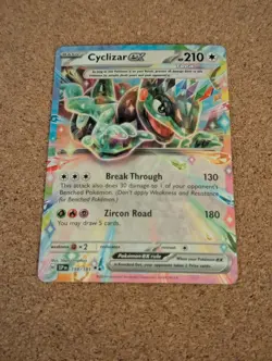 CYCLIZAR EX 159/191 SURGING SPARKS POKEMON (DOUBLE RARE, NM) - Image 1