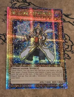 Yugioh Aleister the Invoker Alt Art RA04-EN024 1st Ed QCSR NM Presale - Image 1