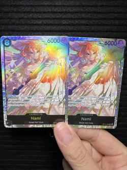 OP15-086 Nami SR Adventure on Kami's Island One Piece TCG English( Lot of 2 ) - Image 1