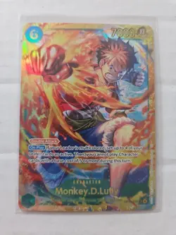 Monkey.D.Luffy OP13-118 SEC One Piece TCG Carrying On His Will Near Mint ENGLISH - Image 1
