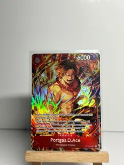 Portgas D Ace SR ST15-005 One Piece CCG NM - Image 1