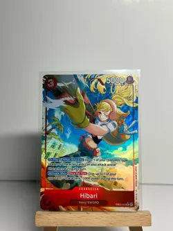 One Piece CCG Hibari Rare Foil Alt Art EB03-008 - Image 1