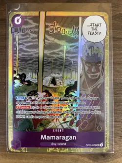 One Piece Mamaragan SR Adventure On Kami's Island Eb-04 OP15-078 NM-Mint - Image 3