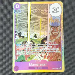 One Piece TCG Mamaragan OP15-078 SR Adventure on Kami's Island Foil English EN - Image 1