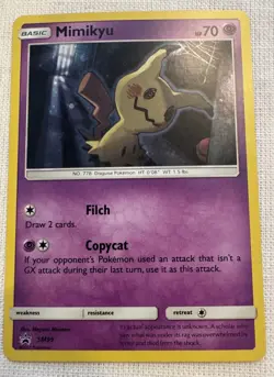 Pokemon card Mimikyu SM99 - Image 1