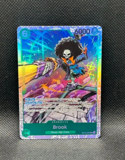 Brook OP15-032 SR Adventures On Kami’s Island One Piece Card English - NM - Image 1