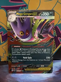 Mega Gengar ex 125/217 Ascended Heroes NM Pokemon Card - Image 1
