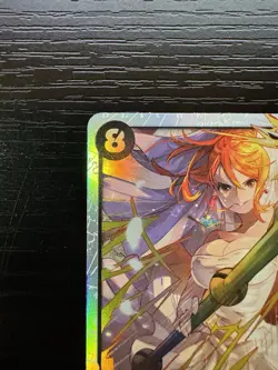Nami OP15-086 SR - One Piece TCG English Card Adventure on Kami's Island Foil - Image 2