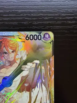 Nami OP15-086 SR - One Piece TCG English Card Adventure on Kami's Island Foil - Image 3