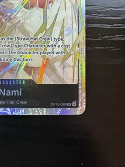 Nami OP15-086 SR - One Piece TCG English Card Adventure on Kami's Island Foil - Image 5