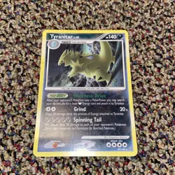 Pokemon Card Tyranitar LV.61 Stormfront 30/100 NEAR MINT Non-Holo Rare TCG!!!!!! - Image 1