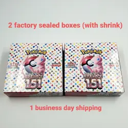 Pokemon Cards Scarlet & Violet Pokemon Card 151 Booster Box ×1 sv2a Japanese - Image 4