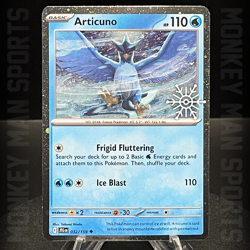 Articuno Cosmos Holo 032/159 Holiday Stamp Pokemon Card - Image 1