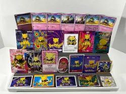 Pokemon Abra Lot of Cards and Stickers - Abra #63 Lot of 25 - Image 1